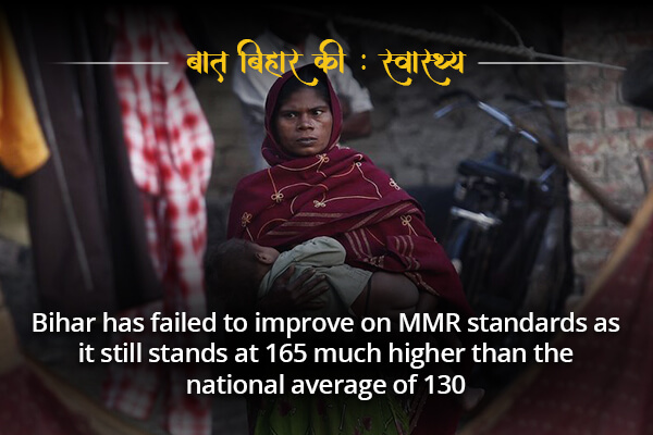 Bihar has failed to improve MMR standards - - Baat Bihar Ki
